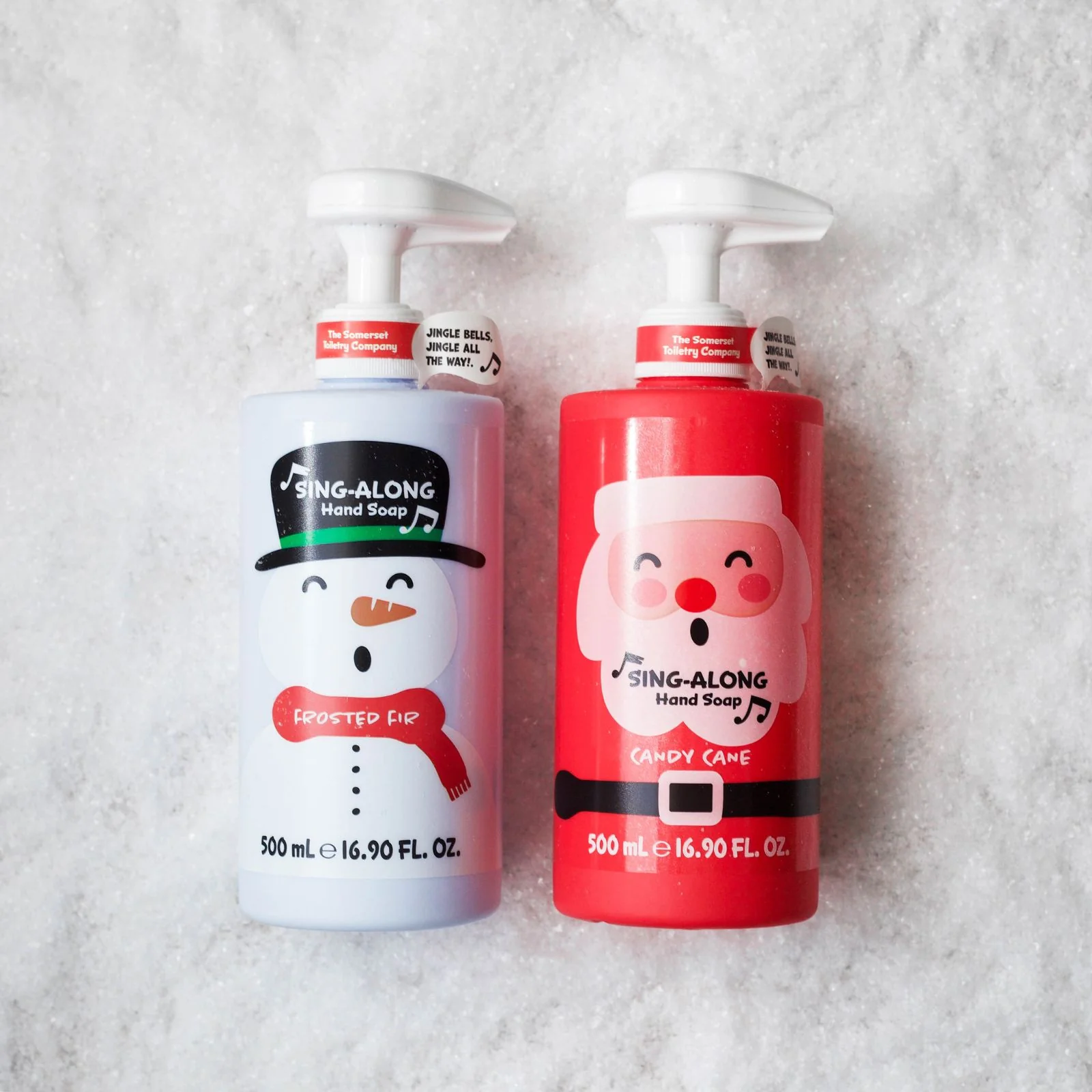 Candy Cane Singing Hand Wash 500ml - Image 2