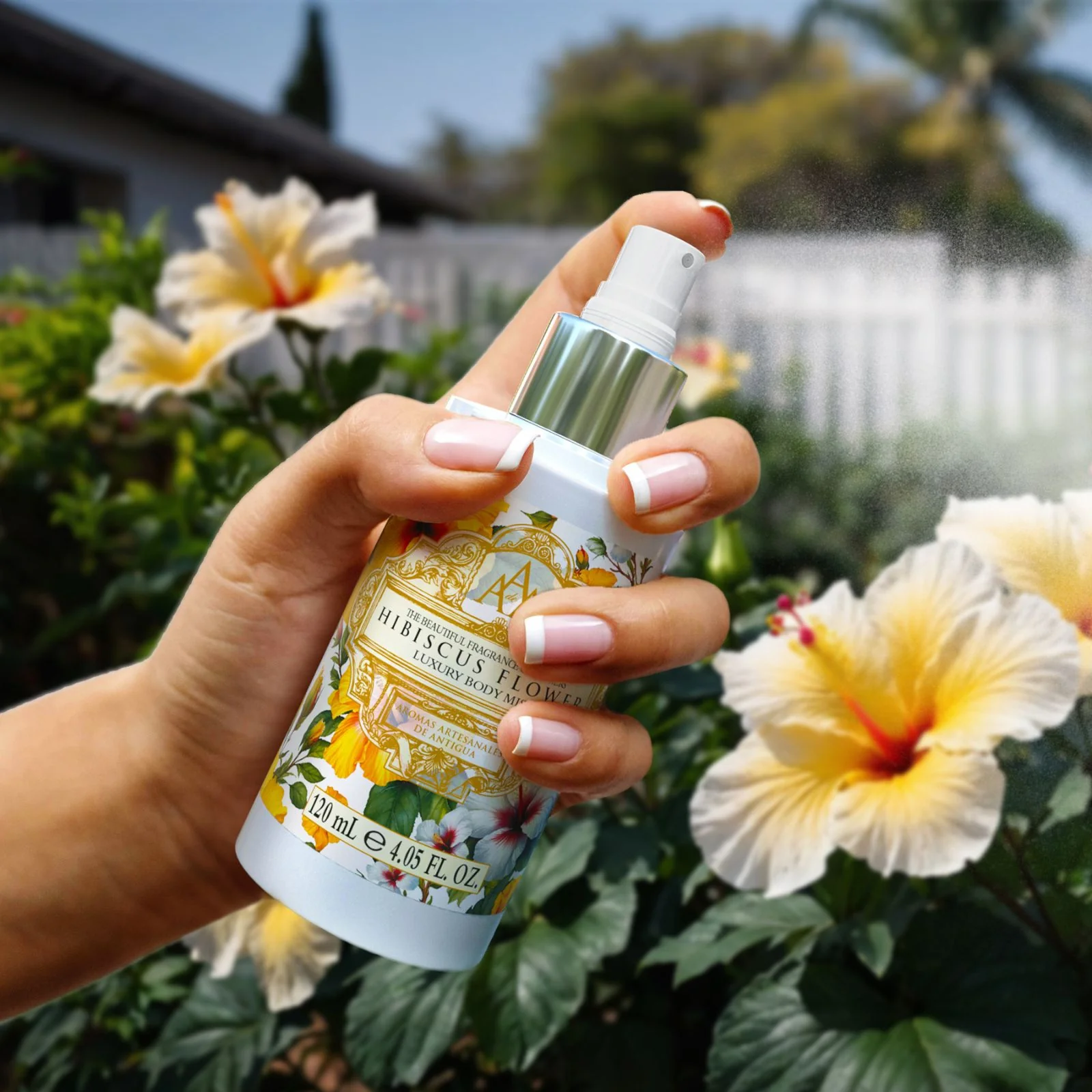 AAA Body Mist Hibiscus Flower 120ml - Image 2