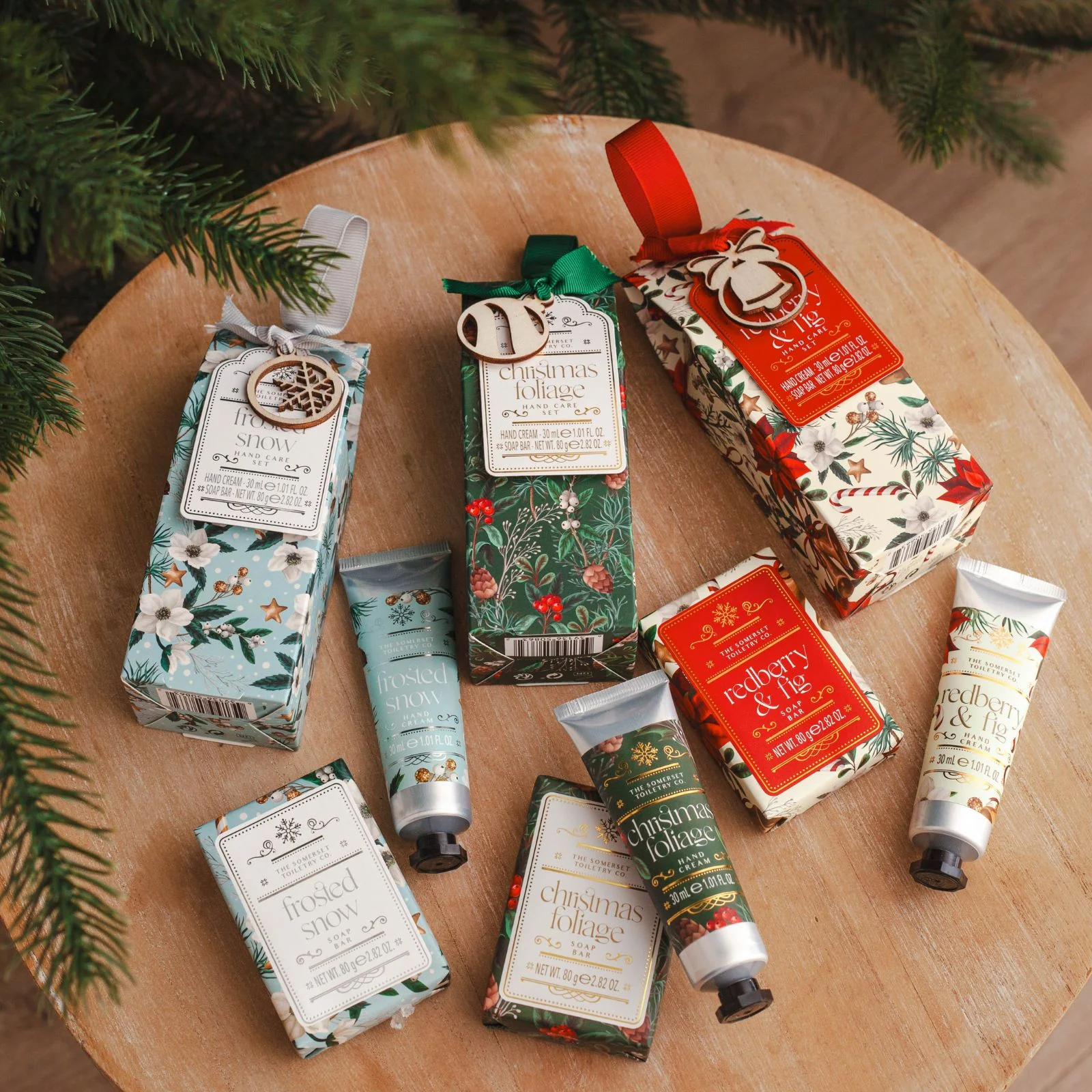 Christmas Foliage Mini Hand Care Set - Image 2