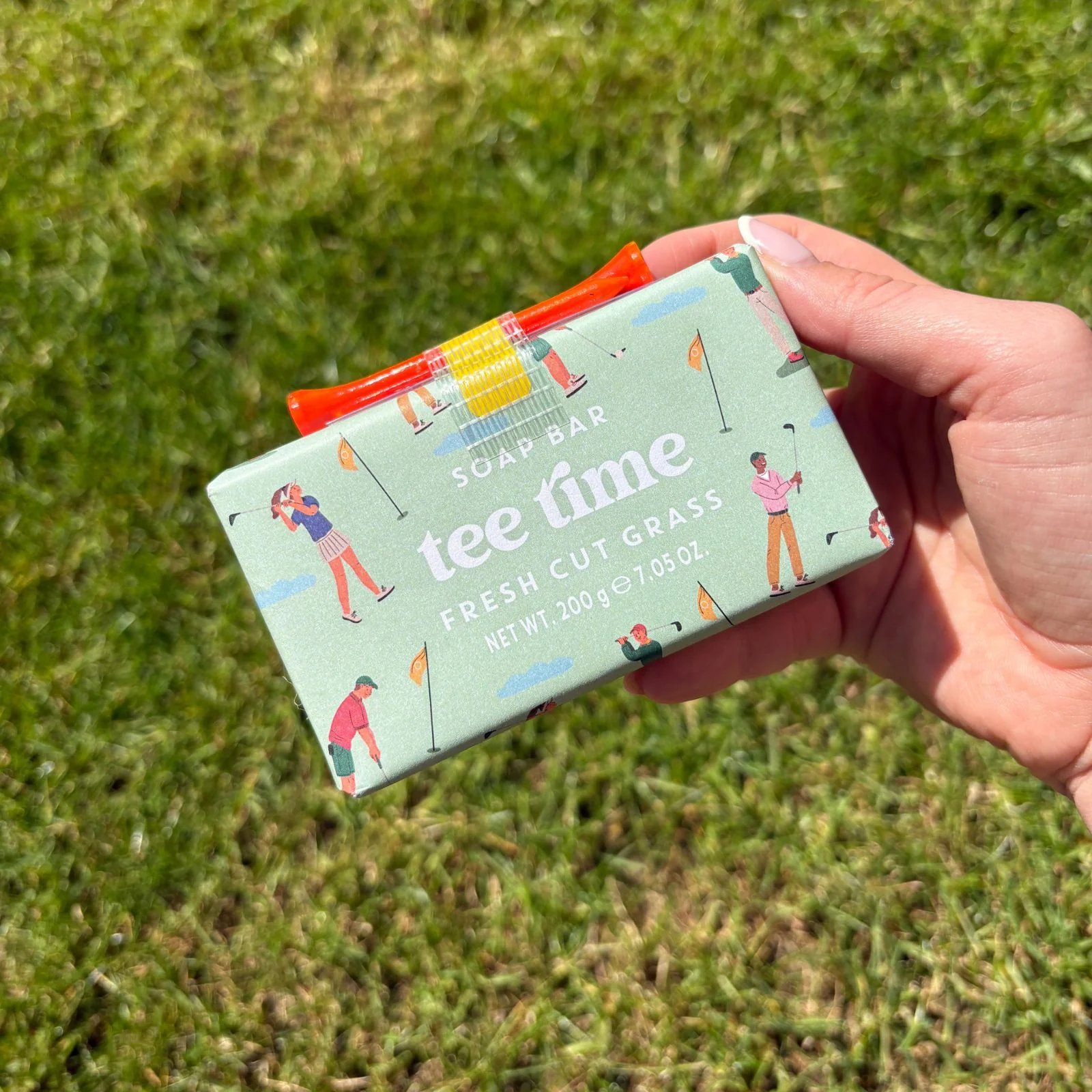 Leisure and Lather Tee Time Soap Bar 200g - Image 2