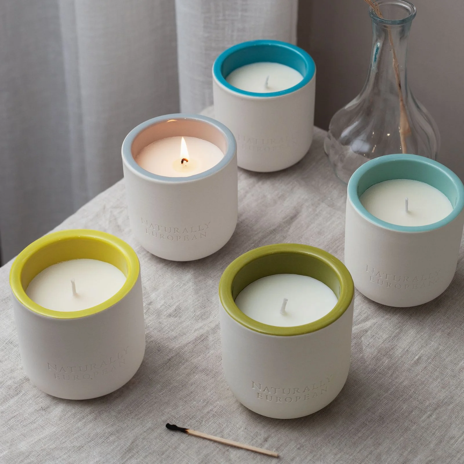 Naturally European Ginger and Lime 200g Candle - Image 3