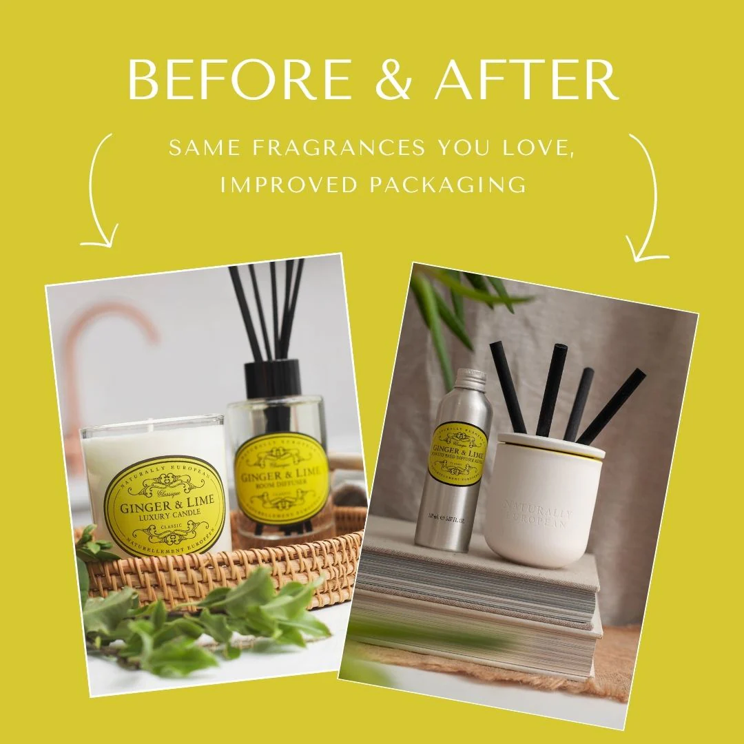 Naturally European Ginger and Lime 150ml Diffuser - Image 3