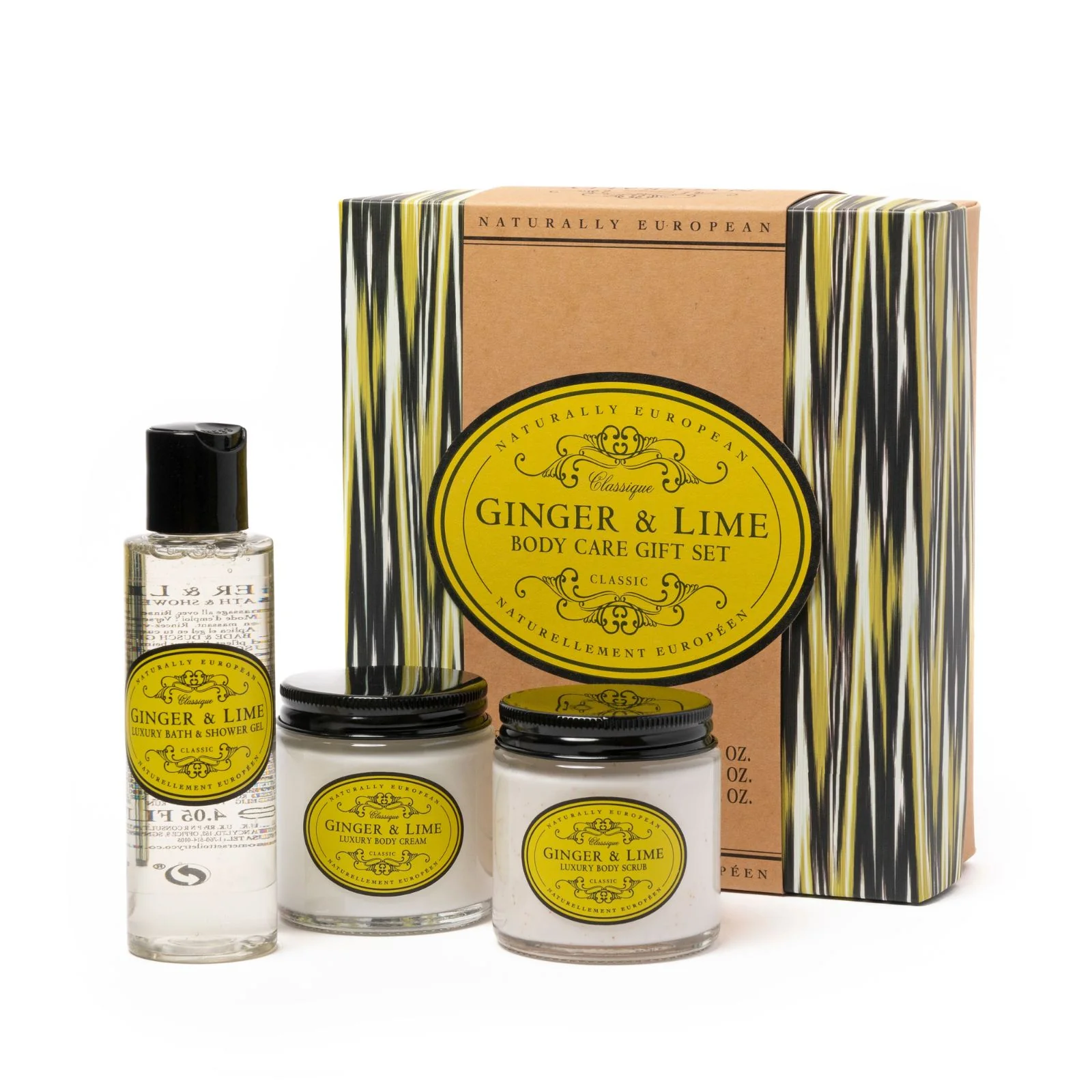 Naturally European Ginger and Lime Body Care Set - Image 2