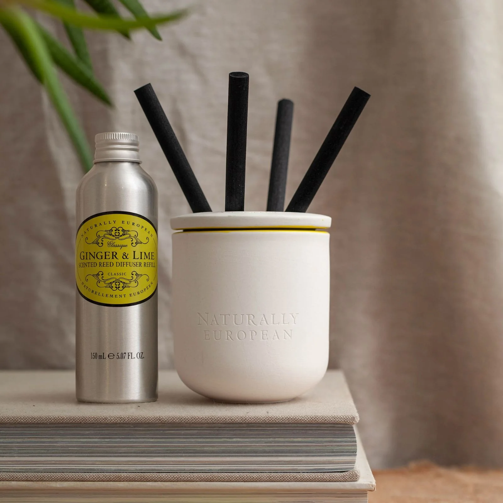 Naturally European Ginger and Lime 150ml Diffuser Refill - Image 2
