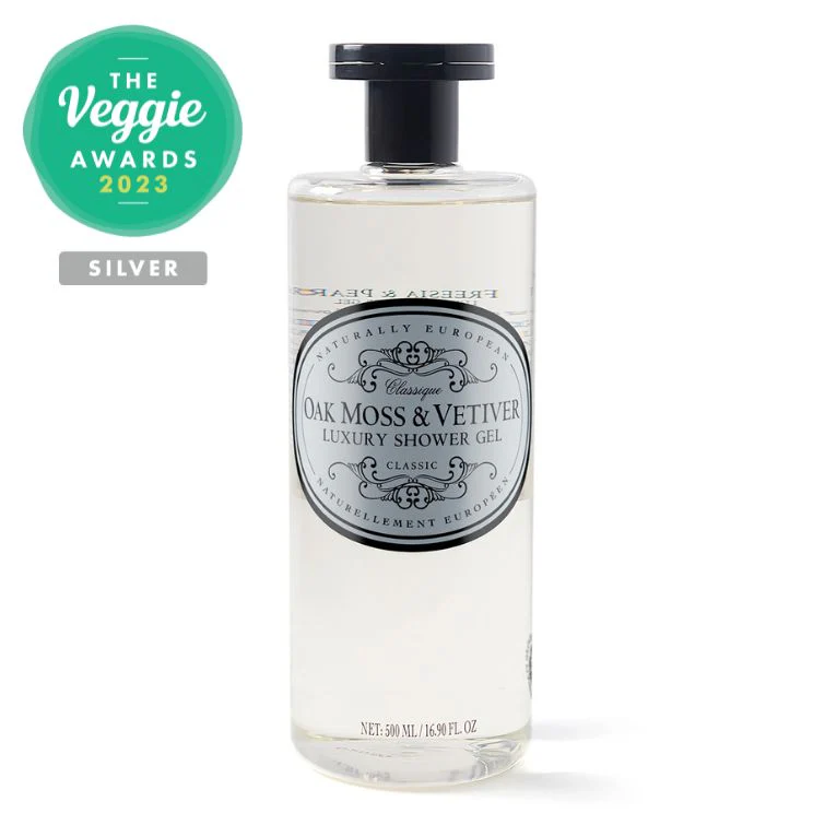 Naturally European Oak Moss and Vetiver Shower Gel 500ml
