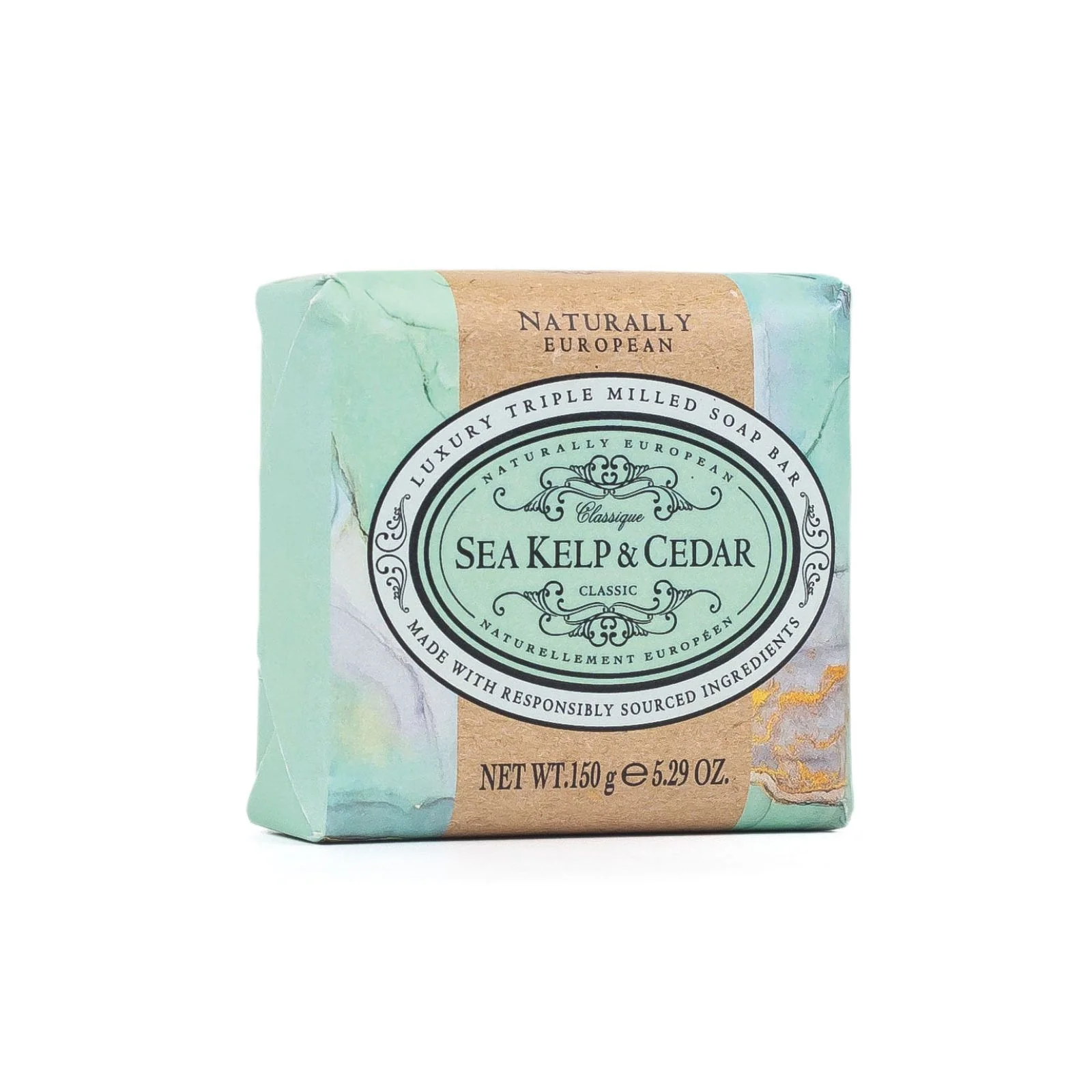 Naturally European Sea Kelp and Cedar Soap Bar 150g