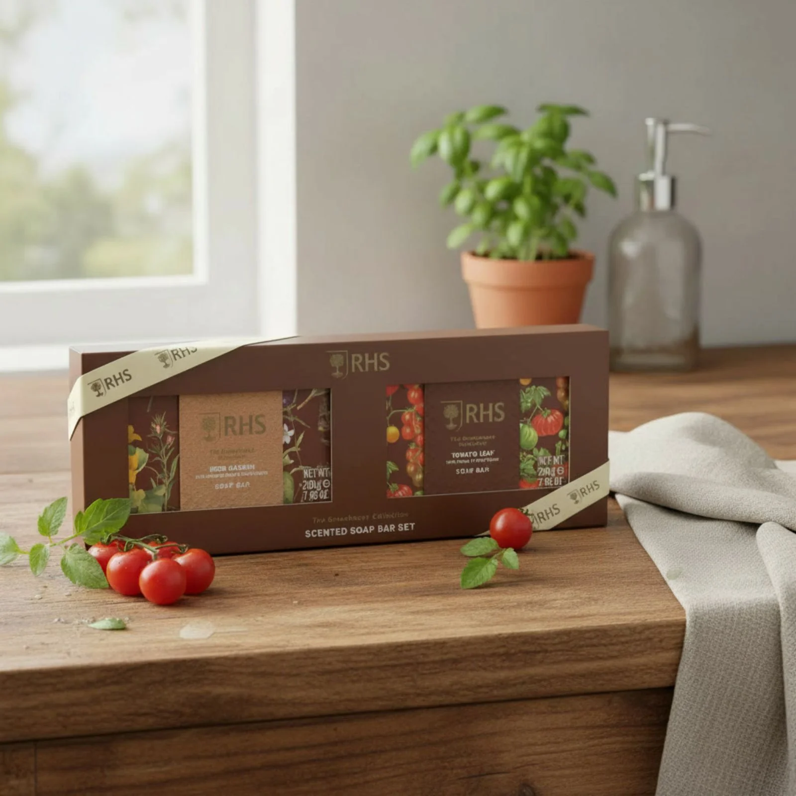 RHS The Greenhouse Collection Soap Bar Set 2 x 200g - Image 2