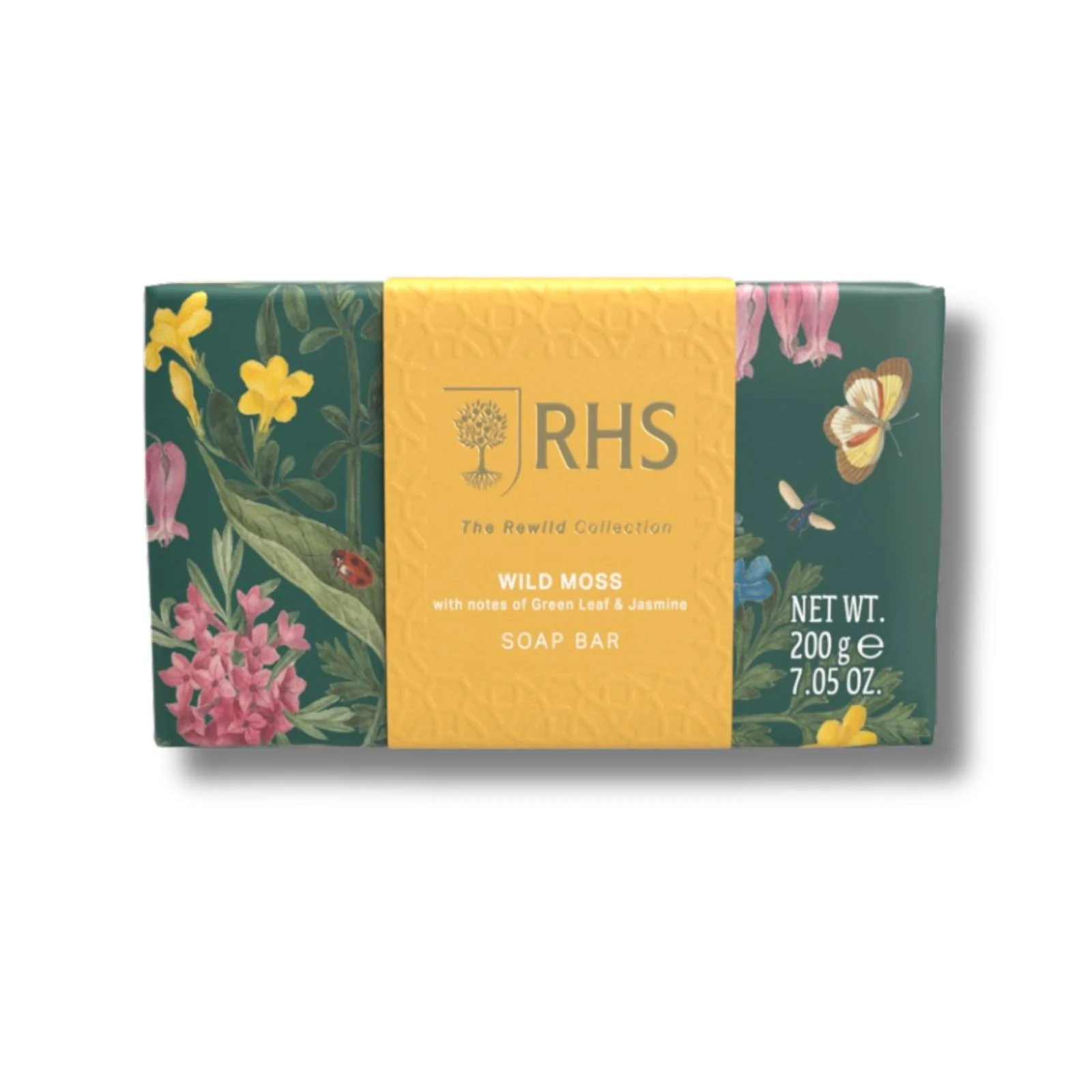 RHS Rewild Wild Moss Soap Bar 200g