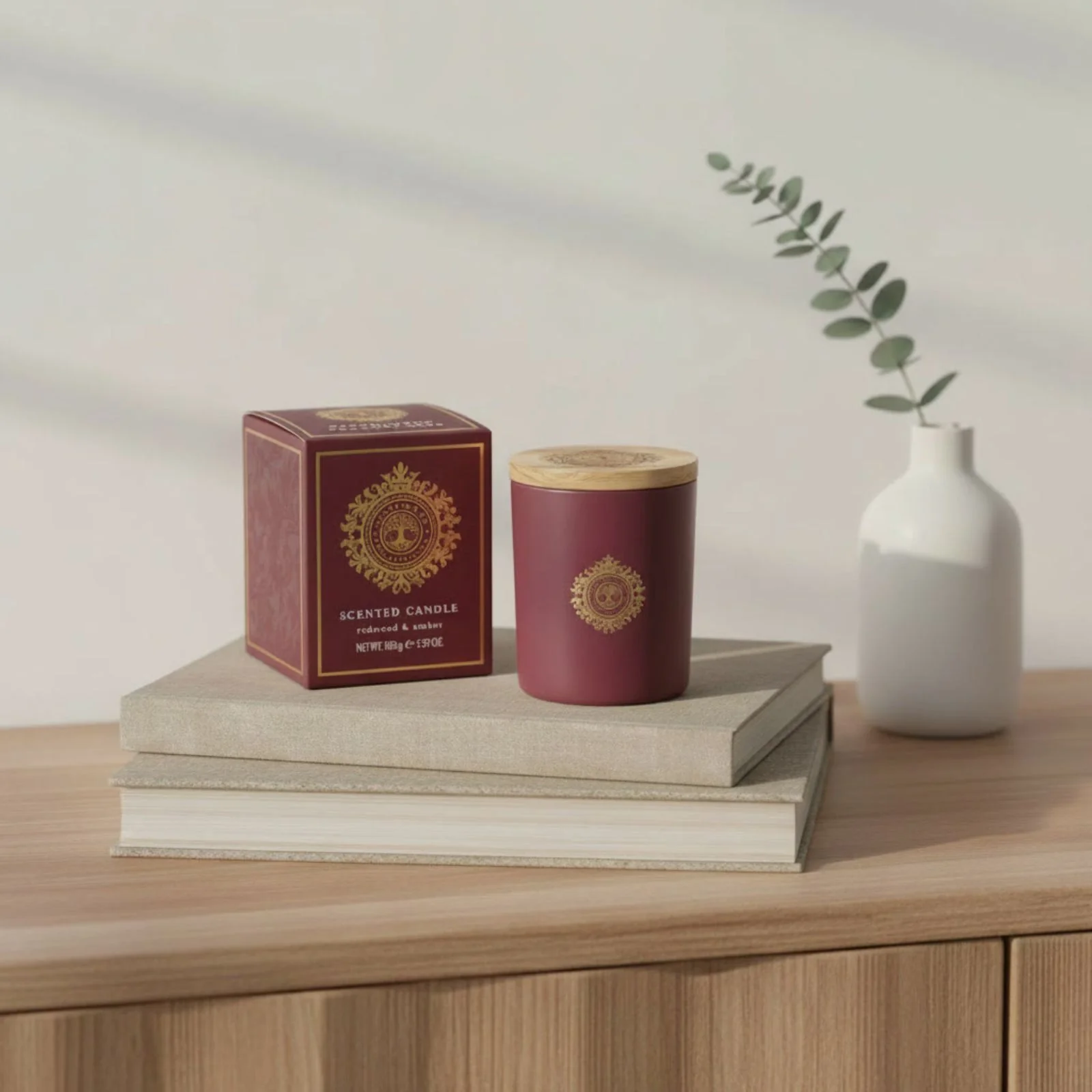 Sandalwood Country Club Redwood and Amber Candle 150g - Image 2