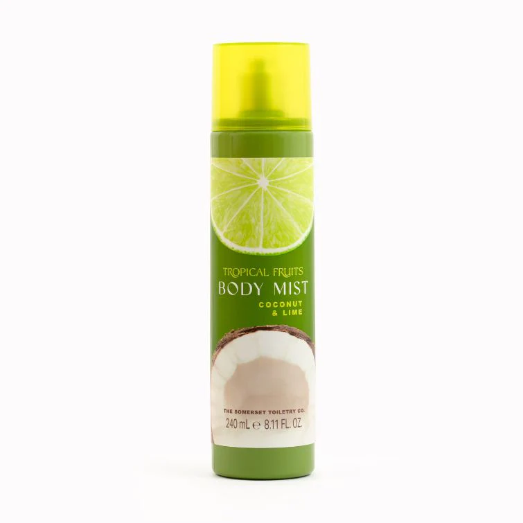 Tropical Fruits Coconut and Lime Body Mist 240ml