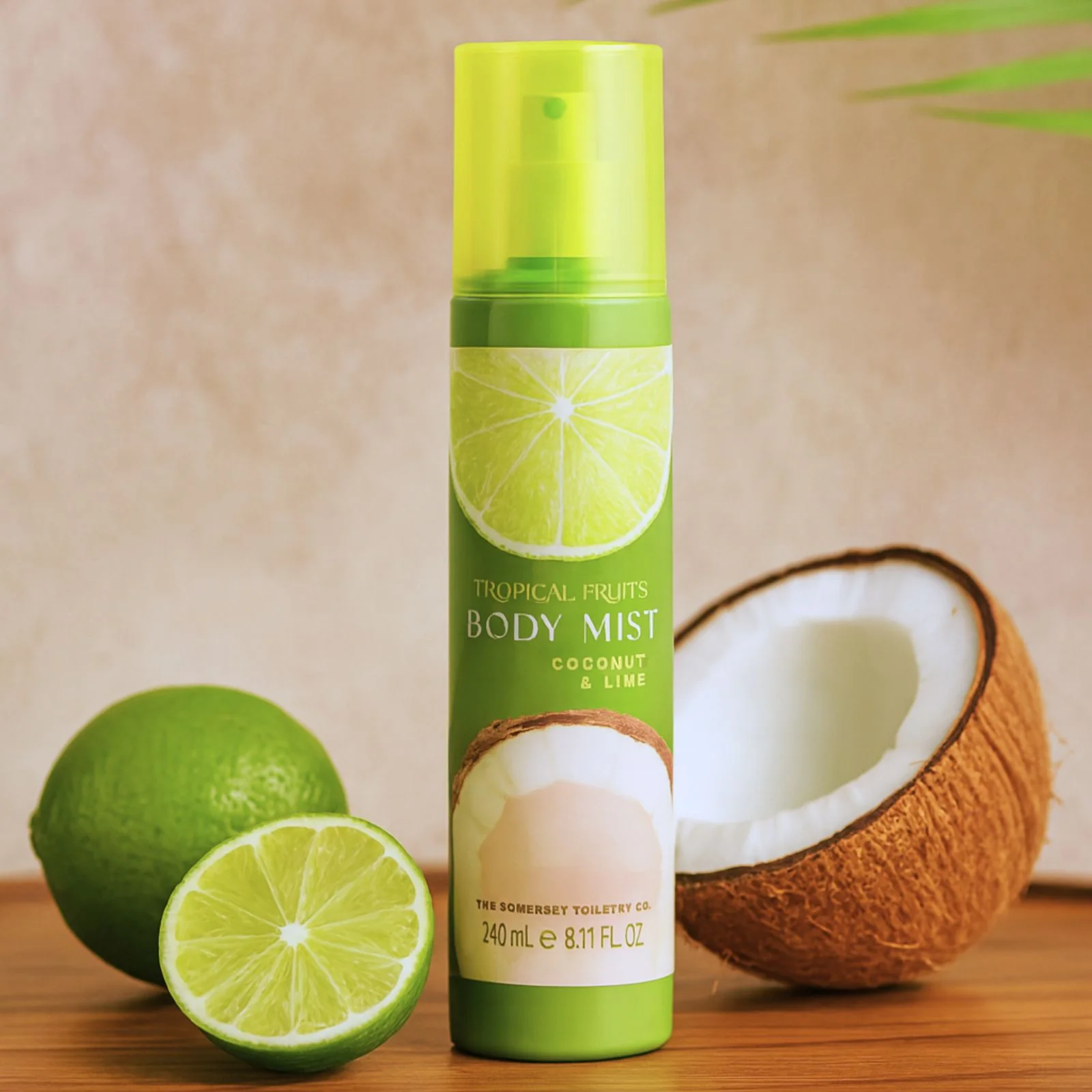 Tropical Fruits Coconut and Lime Body Mist 240ml - Image 2