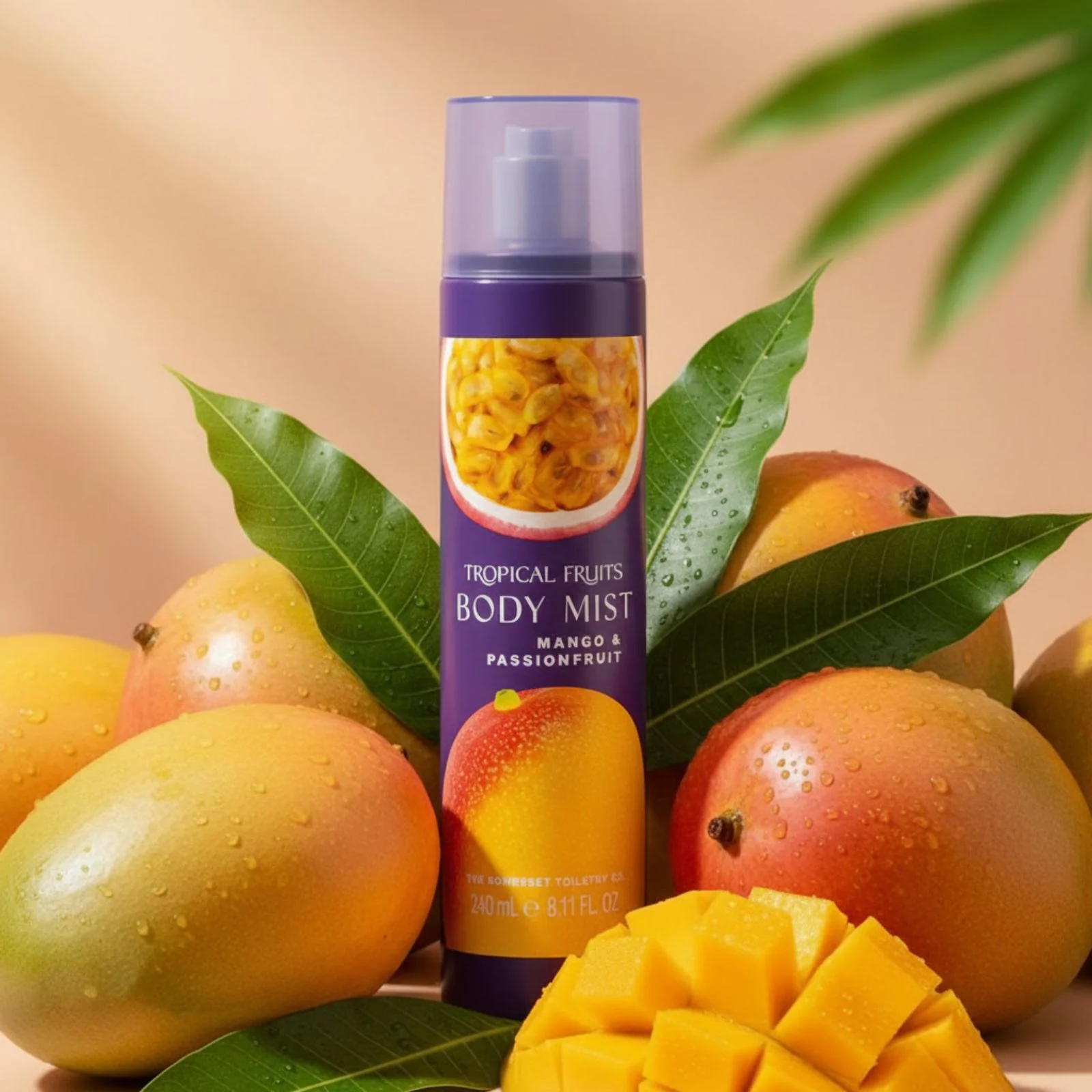 Tropical Fruits Mango and Passionfruit Body Mist 240ml - Image 2