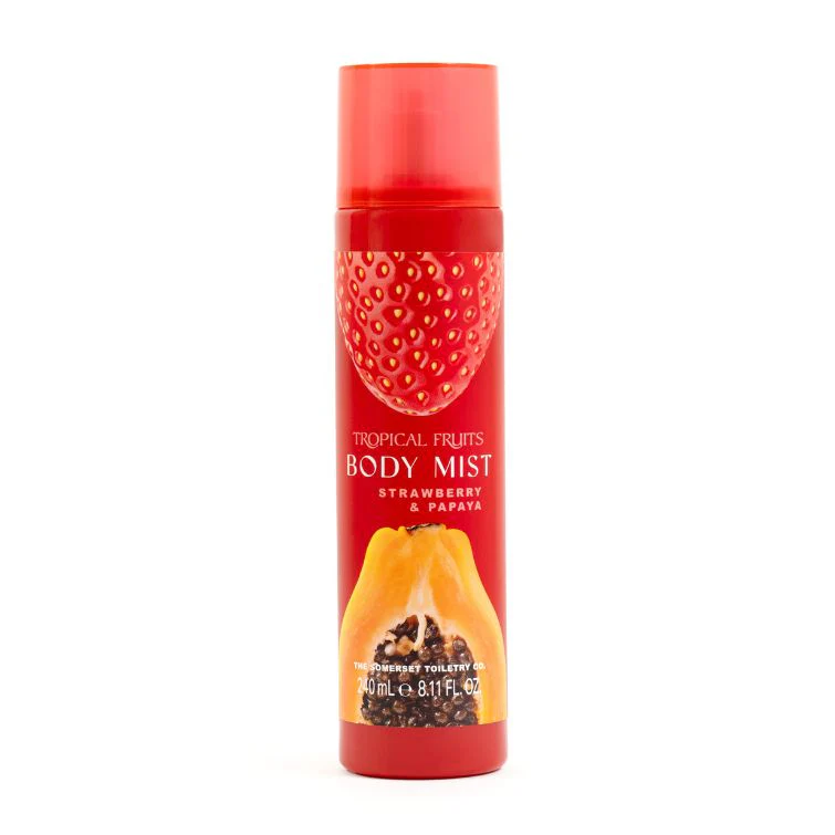 Tropical Fruits Strawberry and Papaya Body Mist 240ml