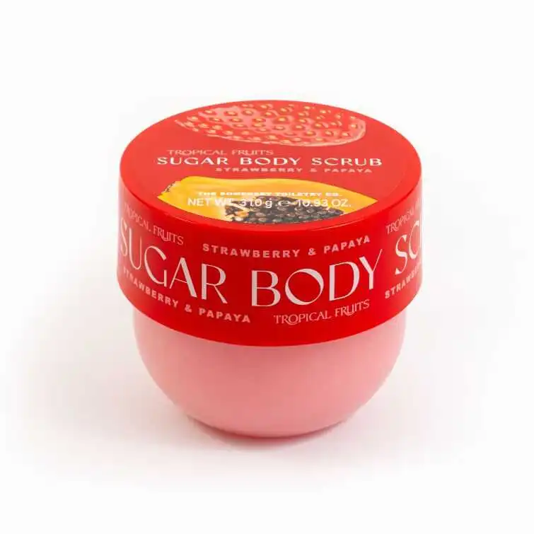 Tropical Fruits Strawberry and Papaya Body Scrub 310g