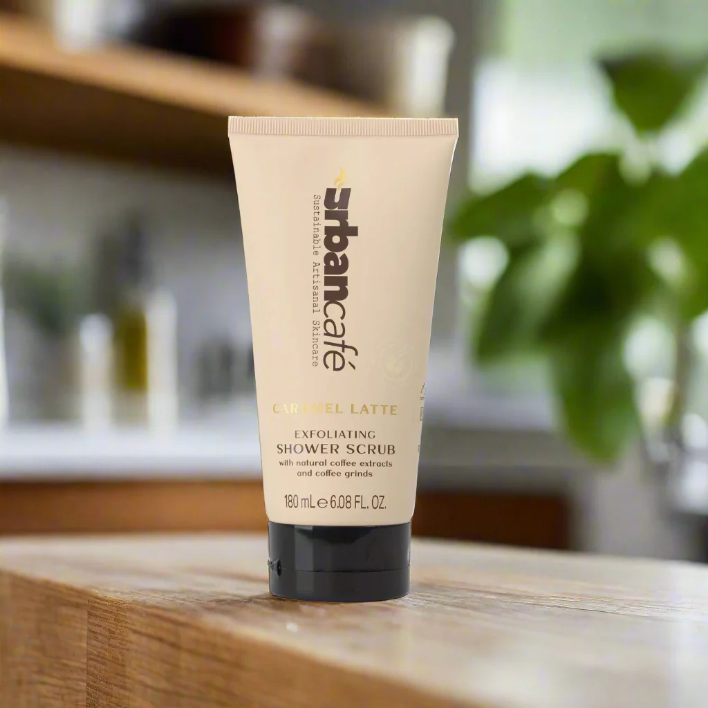 Urban Cafe Caramel Latte Body Scrub 180ml - Image 2