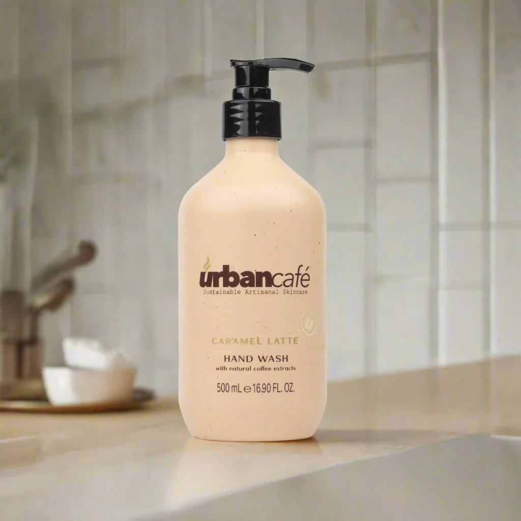 Urban Cafe Caramel Latte Hand Wash 500ml - Image 2