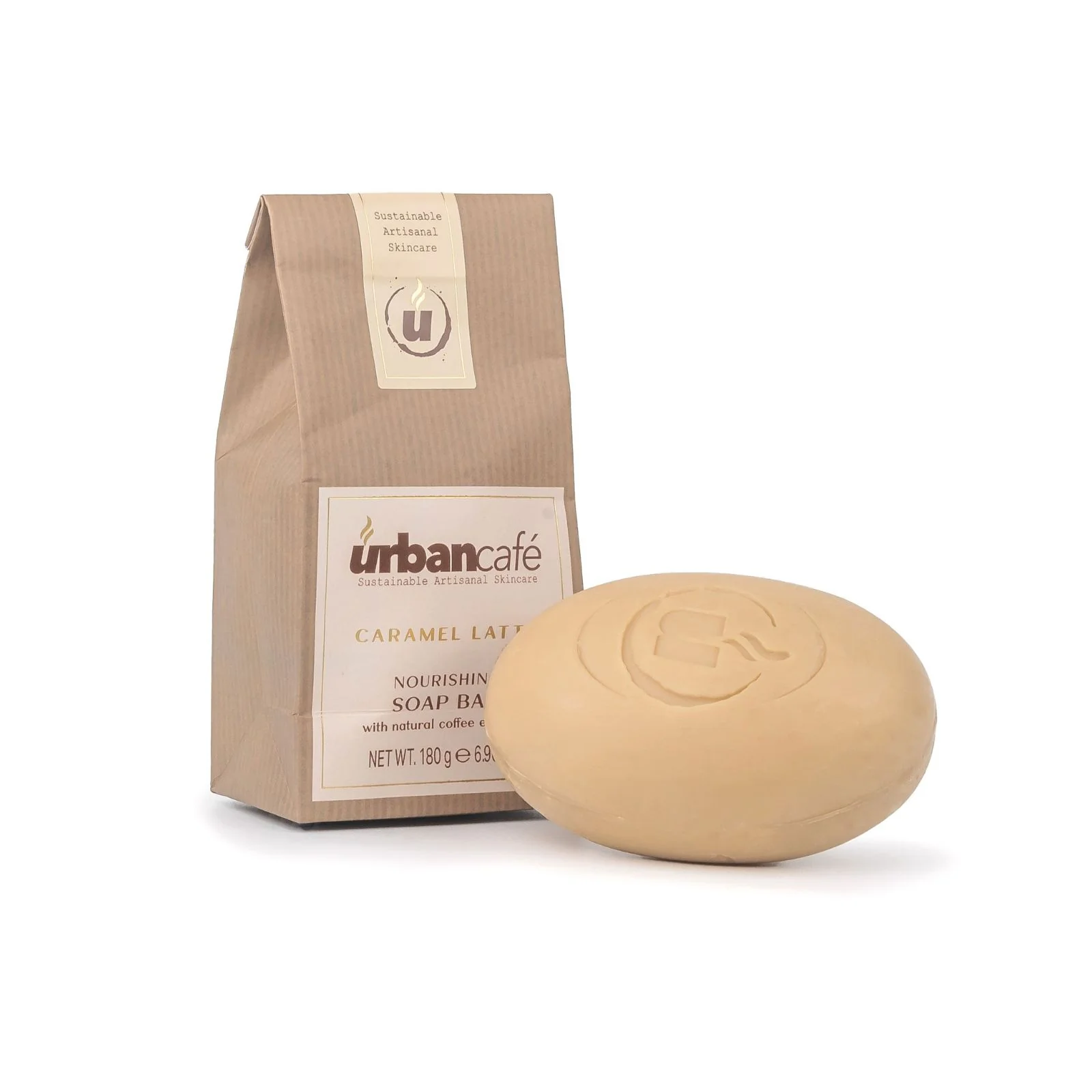 Urban Cafe Caramel Latte Soap Bar 180g